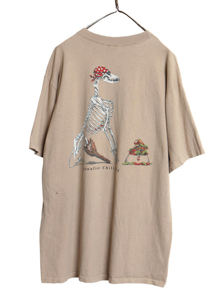 90s USA製 ドッグ アート イラスト 両面 プリント Tシャツ メンズ XL / オールド イヌ アニマル グラフィック ヘビーウェイト 大きいサイズ