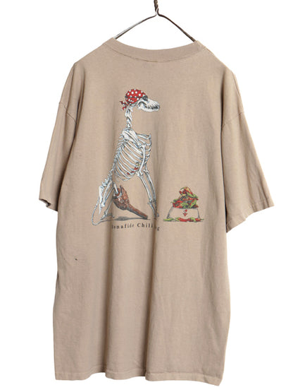 90s USA製 ドッグ アート イラスト 両面 プリント Tシャツ メンズ XL / オールド イヌ アニマル グラフィック ヘビーウェイト 大きいサイズ