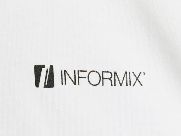 90s USA製 ★ INFORMIX 企業物 イラスト プリント Tシャツ メンズ XL / オールド 当時物 コンピューター シングルステッチ 大きいサイズ 白