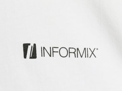 90s USA製 ★ INFORMIX 企業物 イラスト プリント Tシャツ メンズ XL / オールド 当時物 コンピューター シングルステッチ 大きいサイズ 白