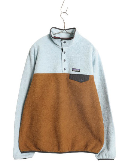 パタゴニア ライトウェイト シンチラ スナップT レディース L / 17年製 フリース プルオーバー ジャケット ブルゾン アウトドア ジャンパー