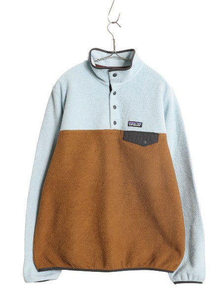 パタゴニア ライトウェイト シンチラ スナップT レディース L / 17年製 フリース プルオーバー ジャケット ブルゾン アウトドア ジャンパー