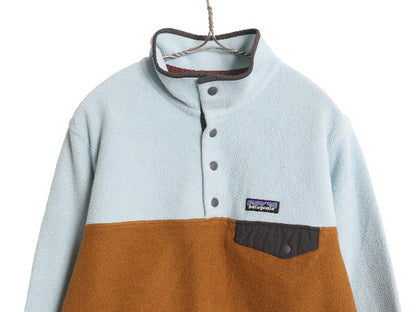 パタゴニア ライトウェイト シンチラ スナップT レディース L / 17年製 フリース プルオーバー ジャケット ブルゾン アウトドア ジャンパー