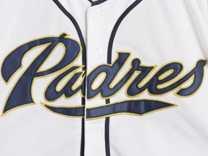 パドレス ベースボール シャツ メンズ XXXL 程 MLB オフィシャル マジェスティック ユニフォーム 大リーグ ゲームシャツ 野球 大きいサイズ