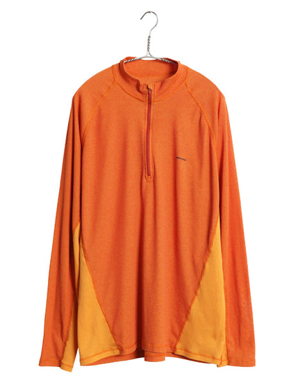 パタゴニア キャプリーン 2 長袖 Tシャツ メンズ XL 古着 06年製 アウトドア ハーフジップ ロンT ストレッチ アンダーシャツ 大きいサイズ