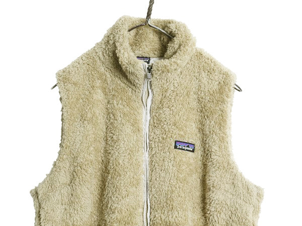パタゴニア ロスガトス フリース ベスト レディース XL / 18年製 ハイ パイル ボア 重ね着 フルジップ アウトドア ハイネック 大きいサイズ