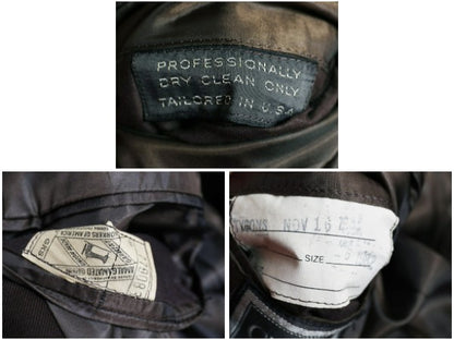 80s USA製 クリスチャン ディオール テーラード ジャケット メンズ M 程/ ヴィンテージ スーツ ブレザー サマー ウール きれいめ ブラウン