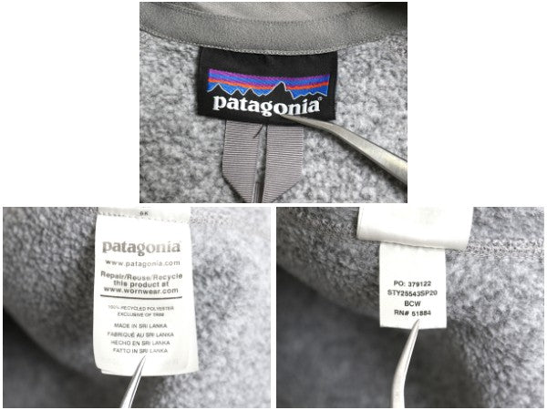 パタゴニア ベターセーター ジャケット レディース М 程 20年製 アウトドア 裏起毛 フリース セーター フルジップ ブルゾン トップス 企業