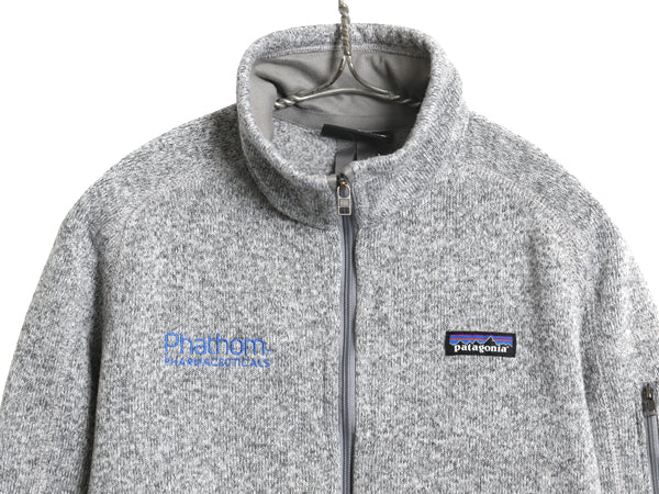 パタゴニア ベターセーター ジャケット レディース М 程 20年製 アウトドア 裏起毛 フリース セーター フルジップ ブルゾン トップス 企業