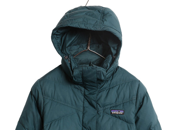 パタゴニア ダウン ウィズ イット ジャケット レディース XS 古着 19年製 600フィル パーカー ナイロン ブルゾン キルティング フルジップ