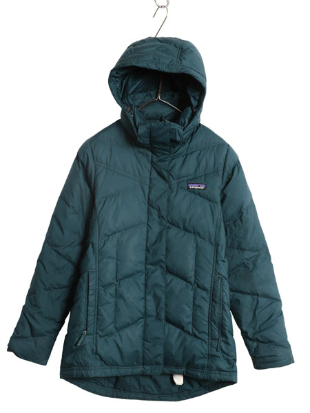 パタゴニア ダウン ウィズ イット ジャケット レディース XS 古着 19年製 600フィル パーカー ナイロン ブルゾン キルティング フルジップ