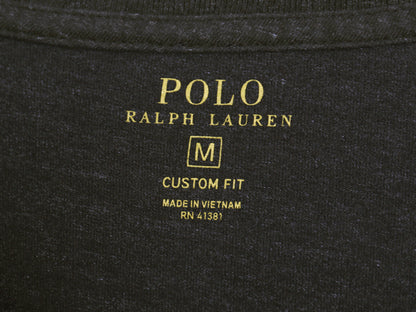 ポロ ラルフローレン 長袖 Tシャツ メンズ M / ロンT ロングスリーブ コットン ワンポイント カットソー インナー シングルステッチ スリム