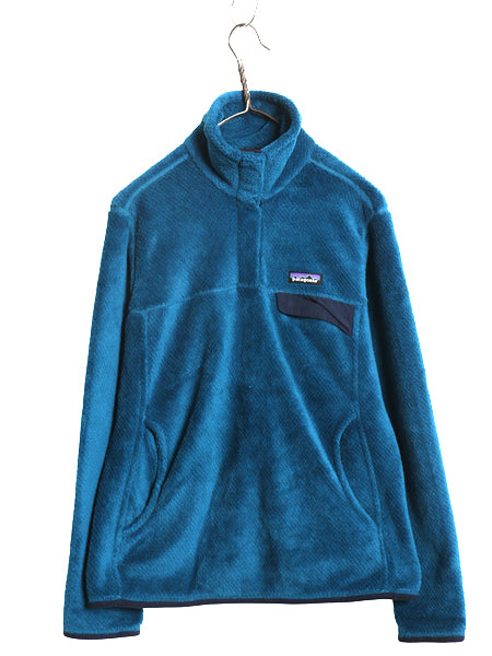 パタゴニア リツール スナップT プルオーバー ジャケット レディース М / 古着 15年製 フリース アウトドア ブルゾン ハイネック シンプル
