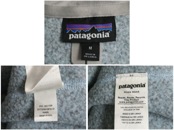 パタゴニア ベターセーター ハーフジップ レディース M / 19年製 フリース セーター アウトドア プルオーバー 裏起毛 ブルゾン ジャケット