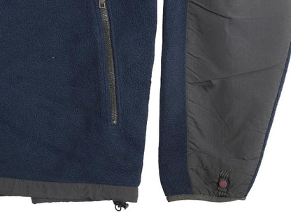 ノースフェイス デナリ ジャケット メンズ XL アウトドア フリース ナイロン ジャンパー フルジップ ブルゾン 大きいサイズ ツートン 紺 灰