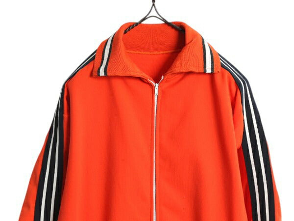 60s USA製 ローリングス トラック ジャケット メンズ M 程/ ヴィンテージ Rawlings ジャージ カレッジ フルジップ ブルゾン 襟付き タロン