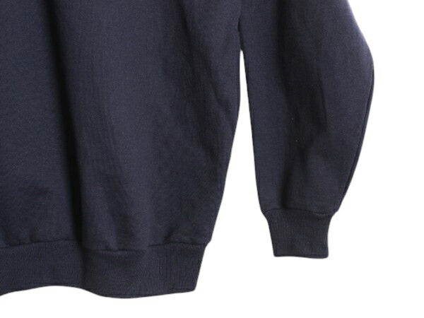 90s カナダ製 バドワイザー プリント スウェット メンズ XL オールド 大きいサイズ ハーフジップ トレーナー ビール 企業物 当時物 裏起毛