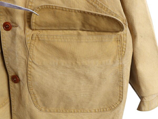 USA製 フィルソン コットン ダック ハンティング ジャケット メンズ L / 古着 FILSON フィールド コート カバーオール アウトドア ブルゾン