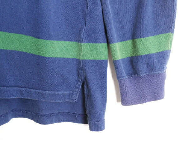 90s 00s エディーバウアー ボーダー 長袖 Tシャツ メンズ XL / 90年代 00年代 オールド Eddie Bauer ヘビーウェイト コットン 大きいサイズ