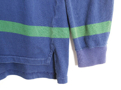 90s 00s エディーバウアー ボーダー 長袖 Tシャツ メンズ XL / 90年代 00年代 オールド Eddie Bauer ヘビーウェイト コットン 大きいサイズ