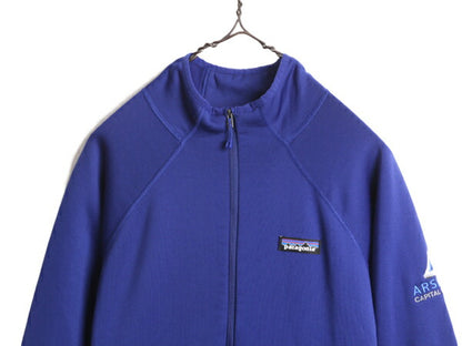 パタゴニア クロストレック ジャケット レディース L / PATAGONIA 裏フリース ストレッチ ジャージ プルオーバー ハーフジップ ハイネック