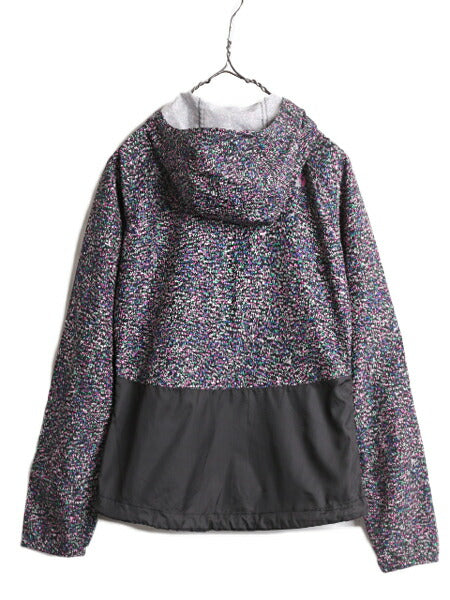 US企画 ノースフェイス ナイロン フード ジャケット レディース XS 古着 The North Face マウンテン パーカー アウトドア パッカブル 薄手