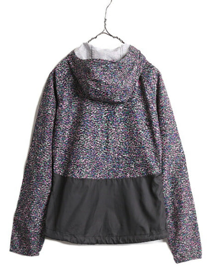 US企画 ノースフェイス ナイロン フード ジャケット レディース XS 古着 The North Face マウンテン パーカー アウトドア パッカブル 薄手