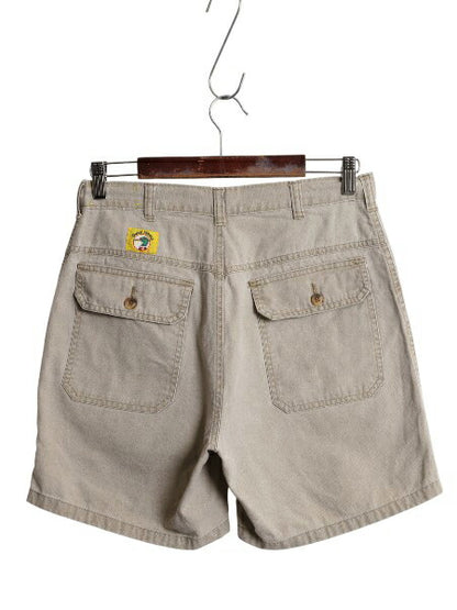 90s ダックヘッド ブッシュ ショートパンツ メンズ 実寸 29 オールド サファリ ノータック カーゴ ショーツ キャンバス 短パン アウトドア