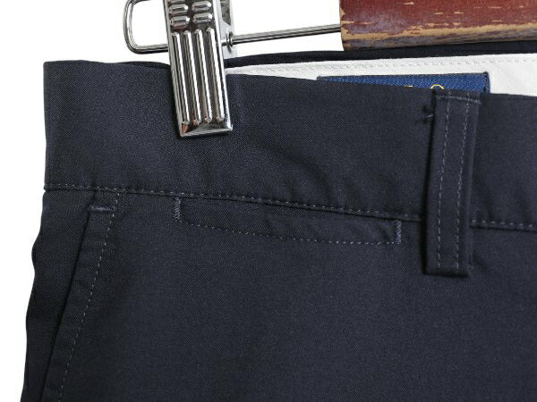 ポロ ラルフローレン スラックス ショートパンツ メンズ 32 / ショーツ ハーフパンツ 短パン ノータック アーミー タイプ きれいめ 薄手 紺