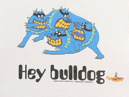 00s ビートルズ イラスト プリント Tシャツ メンズ XL オールド オフィシャル バンド ロック Yellow Submarine グラフィック 大きいサイズ