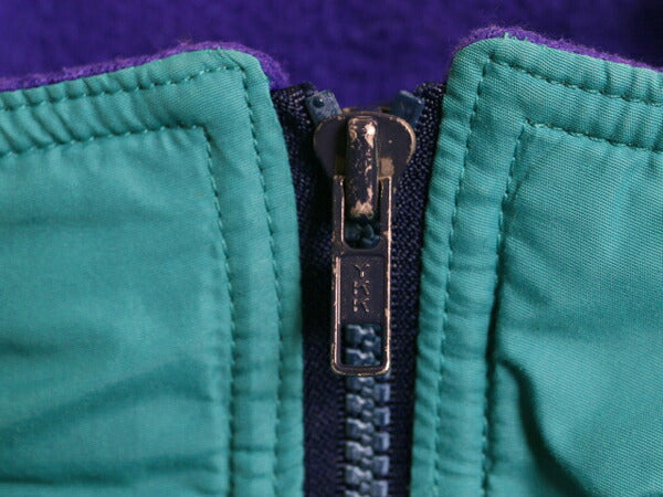 90s エルエルビーン ナイロン ウォームアップ ジャケット レディース M メンズ S 程 古着 LLBEAN オールド フリース ライナー付き ブルゾン