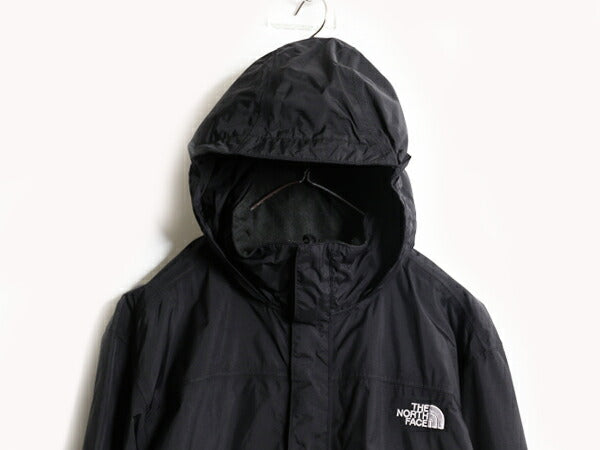 ノースフェイス HYVENT マウンテンパーカー ジャケット メンズ M The North Face アウトドア ナイロン ジャンパー マンパ 収納 フード 黒