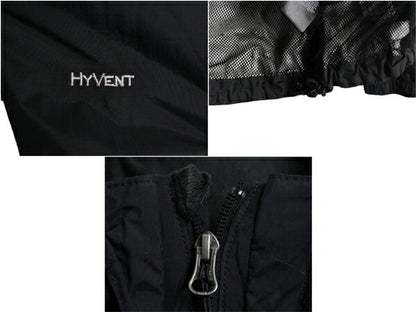 ノースフェイス HYVENT マウンテンパーカー ジャケット メンズ M The North Face アウトドア ナイロン ジャンパー マンパ 収納 フード 黒
