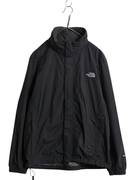 ノースフェイス HYVENT マウンテンパーカー ジャケット メンズ M The North Face アウトドア ナイロン ジャンパー マンパ 収納 フード 黒