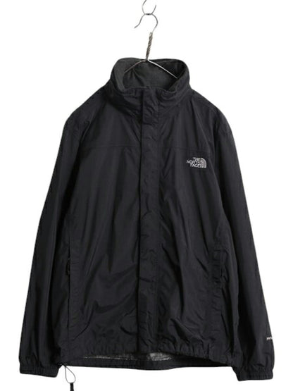 ノースフェイス HYVENT マウンテンパーカー ジャケット メンズ M The North Face アウトドア ナイロン ジャンパー マンパ 収納 フード 黒