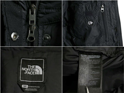 ノースフェイス ロング ダウン コート レディース S / 古着 The North Face アウトドア パーカー ジャケット キルティング 600フィル 黒