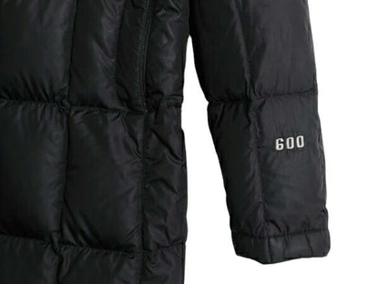 ノースフェイス ロング ダウン コート レディース S / 古着 The North Face アウトドア パーカー ジャケット キルティング 600フィル 黒