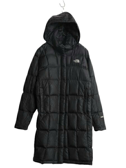 ノースフェイス ロング ダウン コート レディース S / 古着 The North Face アウトドア パーカー ジャケット キルティング 600フィル 黒