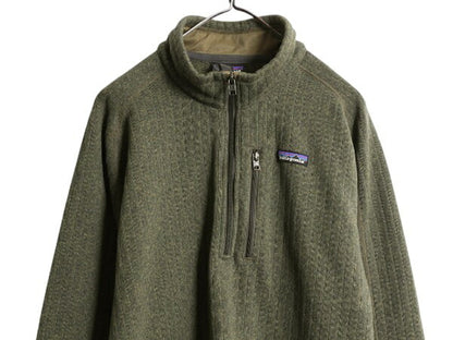 パタゴニア ベターセーター リブニット ハーフジップ メンズ XL / 古着 19年製 Patagonia アウトドア フリース ジャケット プルオーバー 緑