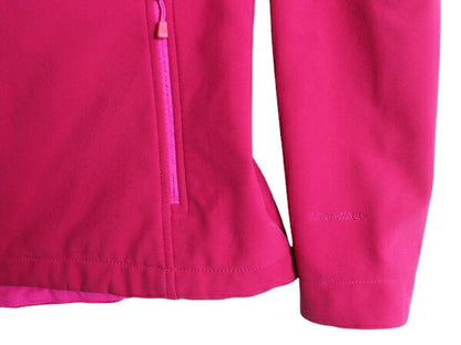 ノースフェイス ソフトシェル フード パーカー ジャケット レディース L 古着 The North Face 裏 フリース ジャンパー ブルゾン フルジップ