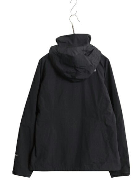 US企画 ノースフェイス HYVENT マウンテンパーカー ジャケット レディース S 古着 The North Face アウトドア ナイロン マンパ ブルゾン 黒