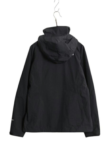 US企画 ノースフェイス HYVENT マウンテンパーカー ジャケット レディース S 古着 The North Face アウトドア ナイロン マンパ ブルゾン 黒