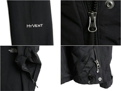 US企画 ノースフェイス HYVENT マウンテンパーカー ジャケット レディース S 古着 The North Face アウトドア ナイロン マンパ ブルゾン 黒