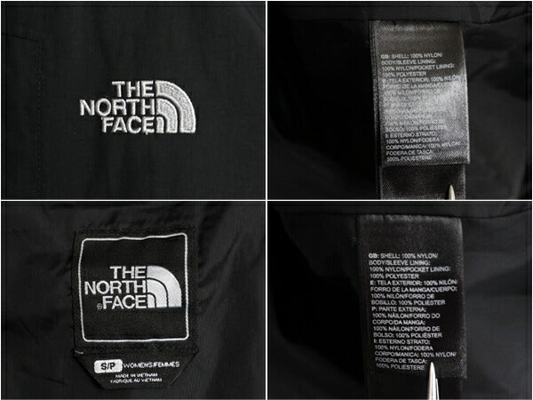 US企画 ノースフェイス HYVENT マウンテンパーカー ジャケット レディース S 古着 The North Face アウトドア ナイロン マンパ ブルゾン 黒