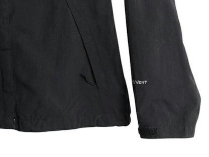 US企画 ノースフェイス HYVENT マウンテンパーカー ジャケット レディース S 古着 The North Face アウトドア ナイロン マンパ ブルゾン 黒