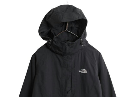 US企画 ノースフェイス HYVENT マウンテンパーカー ジャケット レディース S 古着 The North Face アウトドア ナイロン マンパ ブルゾン 黒