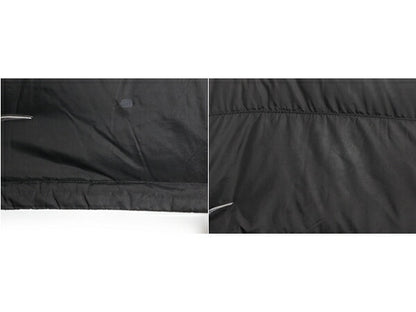 ノースフェイス ナイロン ダウン ジャケット メンズ L / The North Face ブルゾン ハイネック フルジップ キルティング 550フィル ブラック