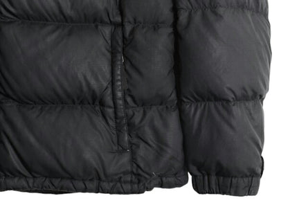ノースフェイス ヌプシ ダウン ジャケット レディース XL メンズ S 程 The North face NUPTSE アウトドア ナイロン 700フィル ブルゾン 黒