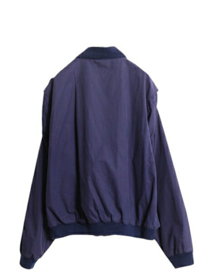 90s ノースフェイス MA-1 タイプ コットン ジャケット メンズ L 古着 オールド The North Face ジャンパー ブルゾン アウトドア ボンバー