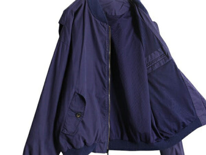 90s ノースフェイス MA-1 タイプ コットン ジャケット メンズ L 古着 オールド The North Face ジャンパー ブルゾン アウトドア ボンバー